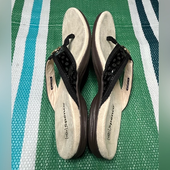 🎉✨ NWOT- Spenco Starboard Orthotic Memory Foam Women’s Size 8B Leather Sandals - Picture 13 of 17